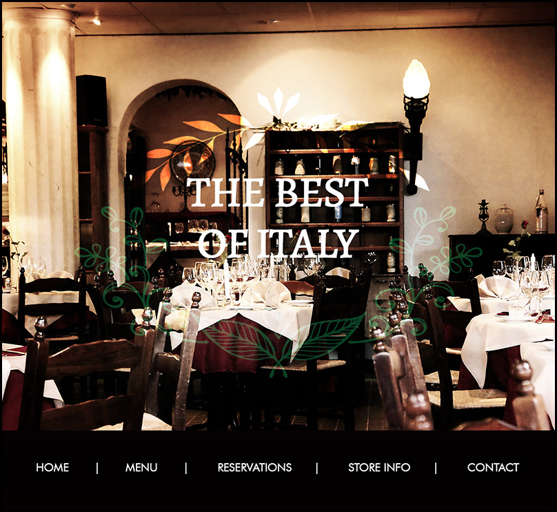 <p><strong>Minimalistic Pasta Amore Frontpage</strong><br>Simply re-designing the original page into another front page with a different layout.</p>
