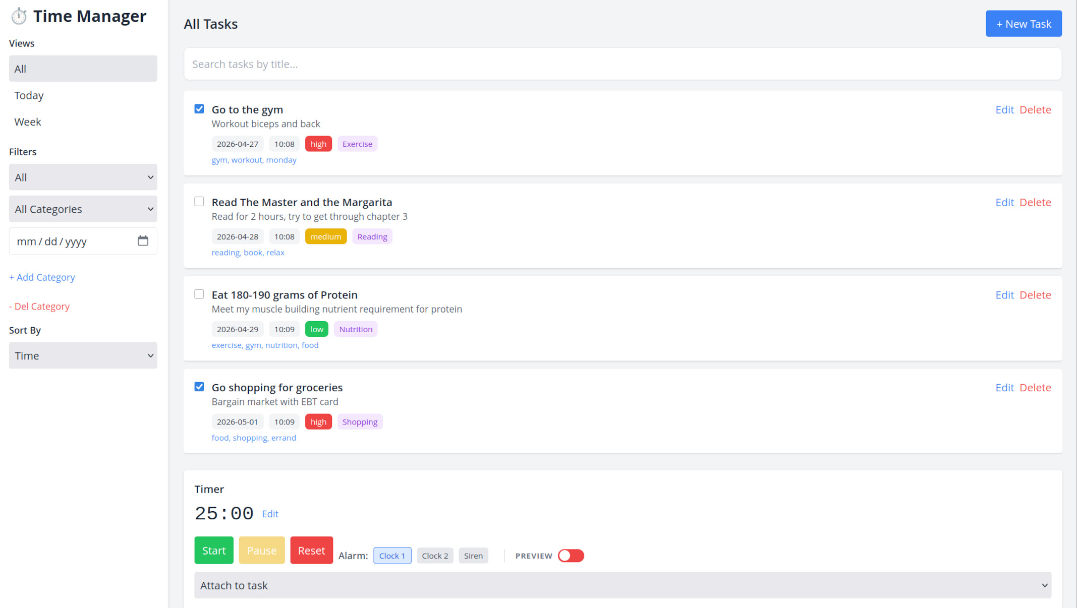 Tracalorie Nutrition Tracker